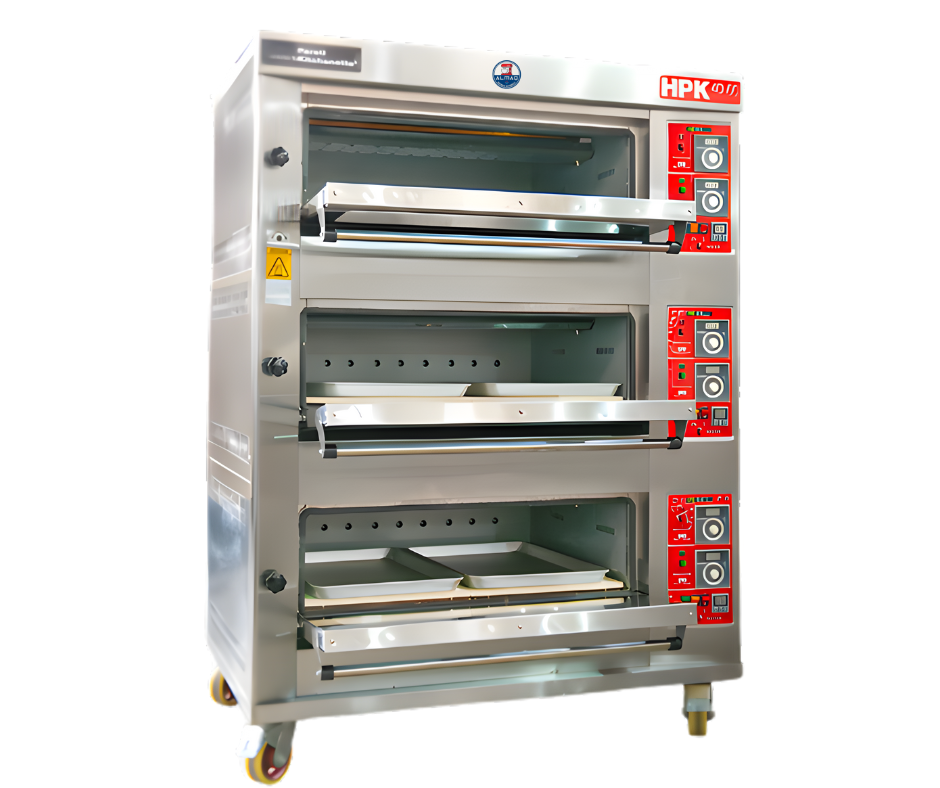 HORNO PISO 3 CAMARAS HAPK-3 40X60 GN / GLP