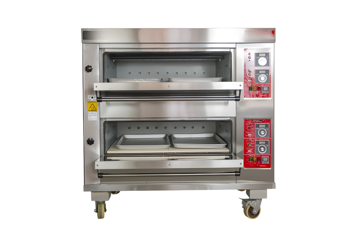 HORNO PISO 2 CAMARAS HAPK-2 40X60 GN / GLP